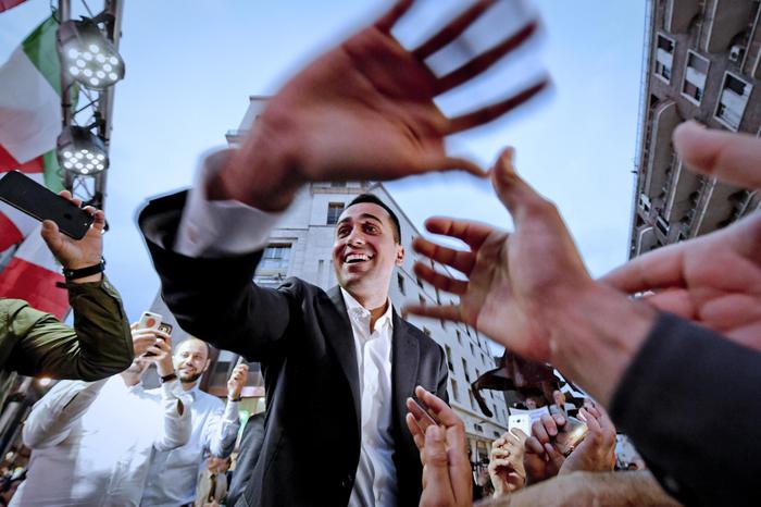 Luigi Di Maio a Napoli