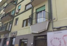 Crolla balcone al primo piano, 5 feriti a Catanzaro