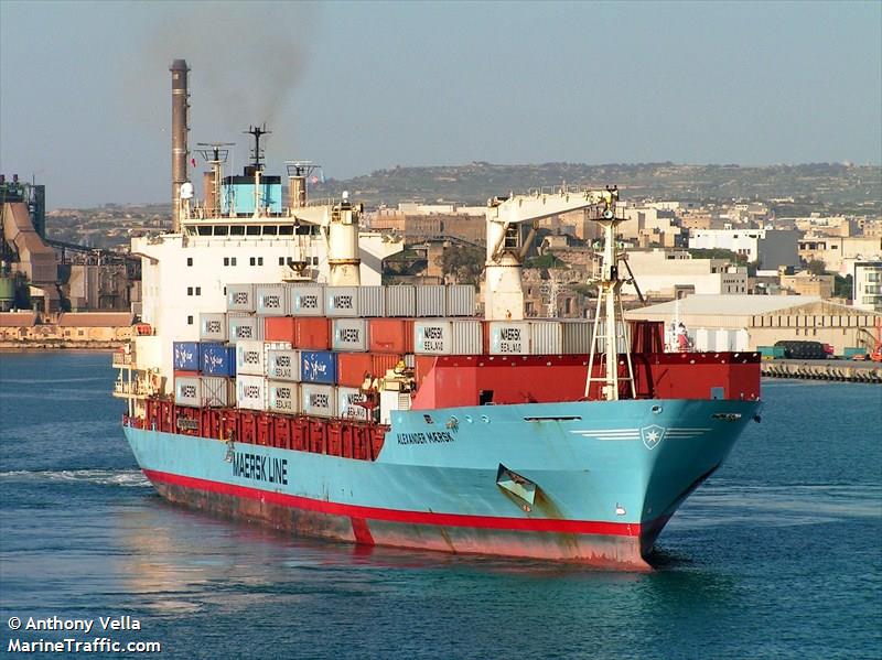 Nave cargo Alexander Maersk
