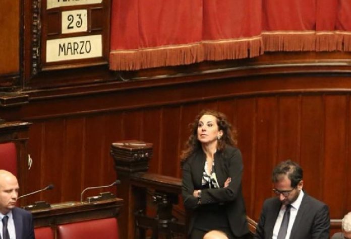 Wanda Ferro insediamento Camera Wanda Ferro alla prima seduta di insediamento alla Camera dei deputati