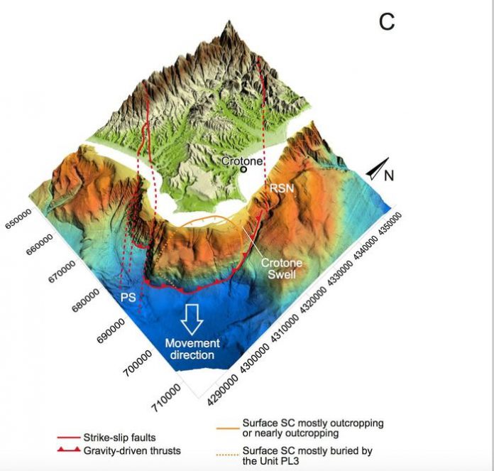 Geologia: Ogs e Cnr, nuovi indizi su mega frana Crotone mega frana Crotone