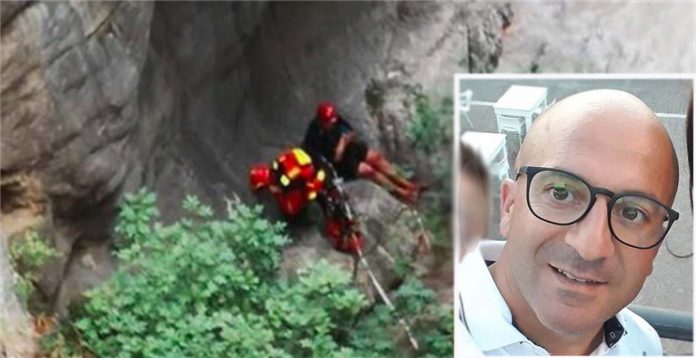Gianfranco Fumarola Nel riquadro Gianfranco Fumarola, l'agente di Polizia penitenziaria morto nel Raganello