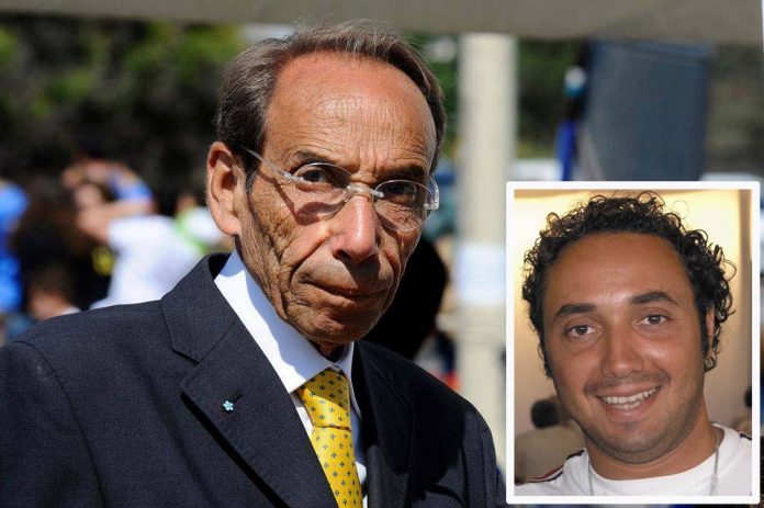 Mario Congiusta figlio Gianluca Mario Congiusta, nel riquadro il figlio Gianluca, ucciso dalla 'Ndrangheta
