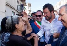 Salvini a San Luca: La ndrangheta è una schifezza