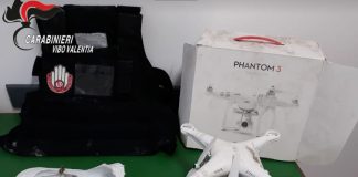 drone marijuana Borgo Nicotera