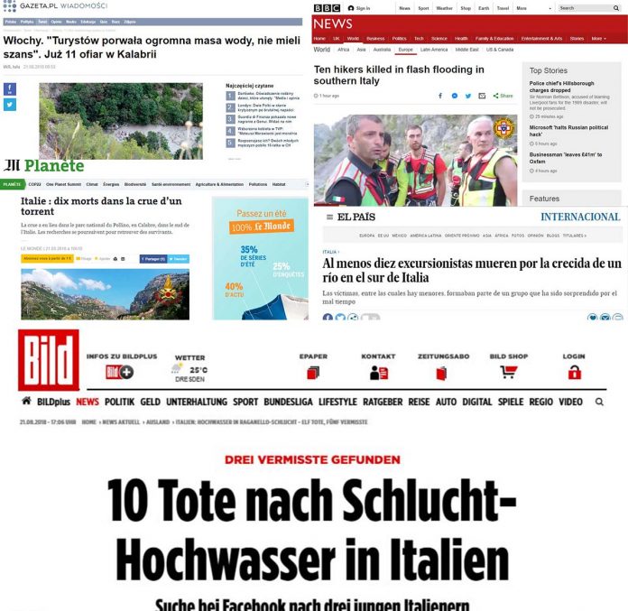 titolo giornali raganello