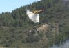 Vasto incendio sul Pollino, fiamme verso le montagne. In azione i pompieri Canadair incendio