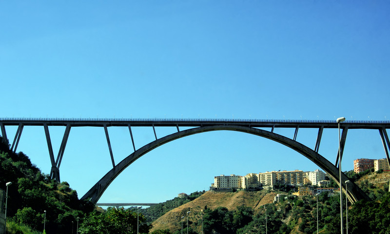 Il viadotto Bisantis di Catanzaro