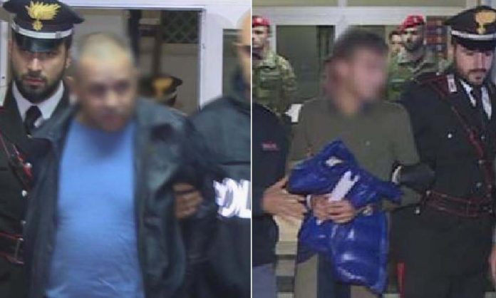 arresto Giuseppe Carnovale e figlio Ripepi Giuseppe Carnovale e il figlio di Massimo Ripepi
