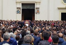 Celebrati a Crotone i funerali di Massimo Marrelli Funerali di Massimo Marrelli