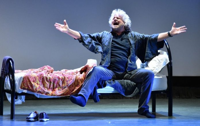 Beppe Grillo ora dormo