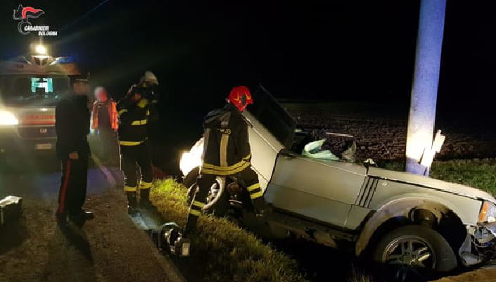 Incidente stradale San Giorgio di Piano