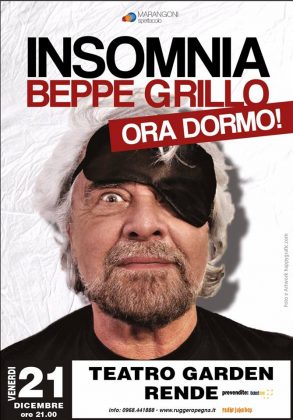 Insomnia Beppe Grillo show