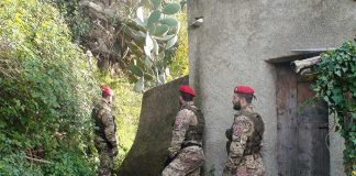 Perquisizione Carabinieri Cacciatori