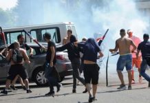 Tensione e sassi tra i tifosi di Catania e Cosenza, indagini della Polizia Scontro tra tifosi Catania e Cosenza
