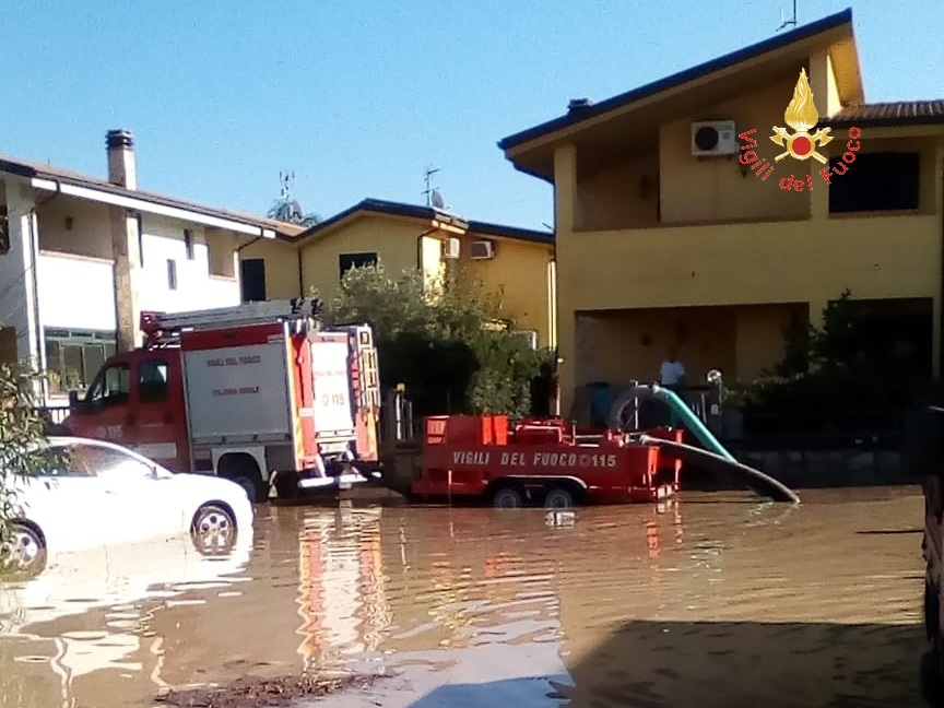 maltempo allagamenti catanzarese