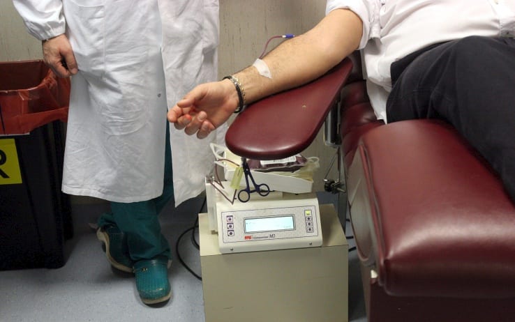 medico trasfusione ospedale