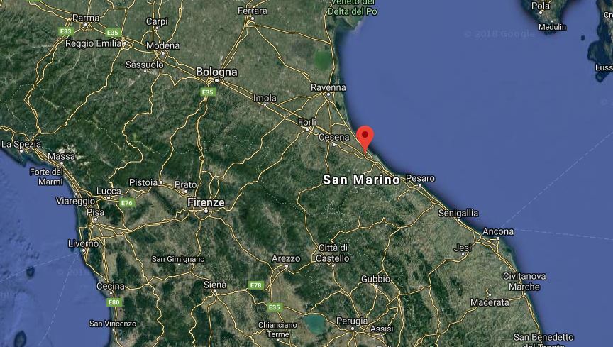 terremoto Santarcangelo di Romagna
