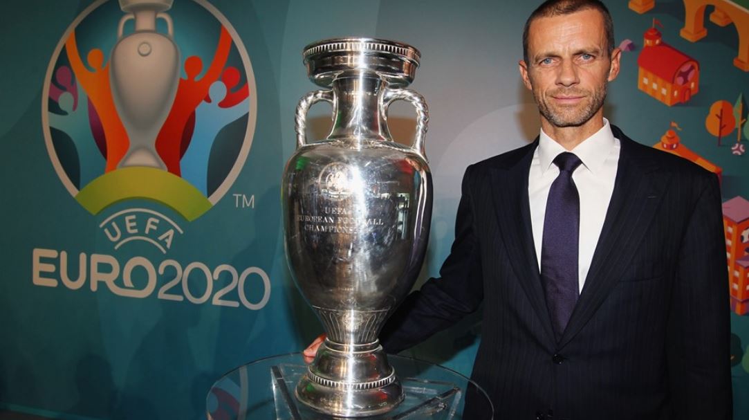 Il Presidente UEFA Aleksander Čeferin EURO 2020