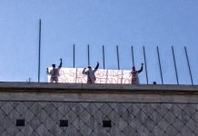 La protesta del comitato Prendo Casa a Cosenza.
