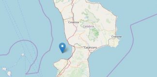 Terremoto di magnitudo 3.3 a largo di Briatico
