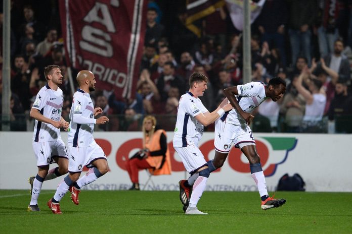 Esultanza Simy Salernitana Crotone Salernitana Crotone
