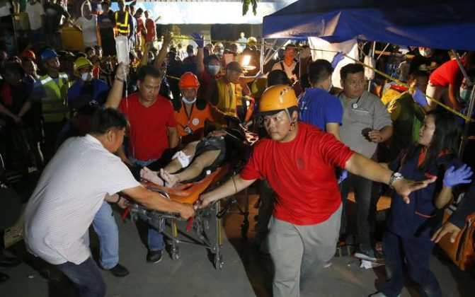 Terremoto nelle Filippine M 6.3 vittime danni