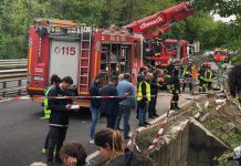 Bus di turisti russi nella scarpata, un vittima e decine di feriti