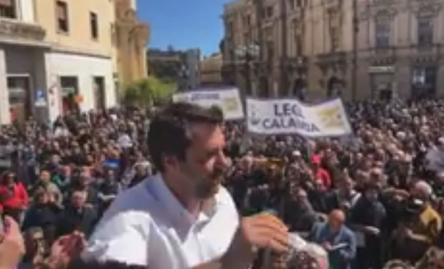 Salvini a Catanzaro, su regionali cerchiamo candidato
