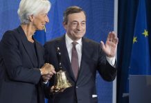 Banca centrale europea, Draghi lascia il testimone a Lagarde
