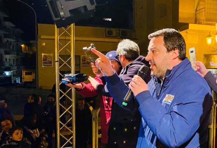Matteo Salvini Lamezia Terme