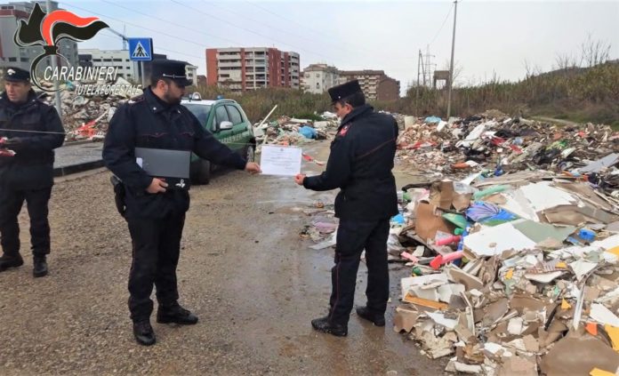 discarica abusiva cosenza