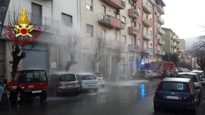 condotta idrica cosenza