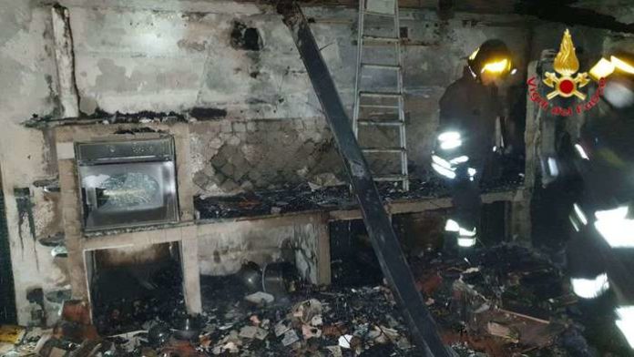 incendio abitazione