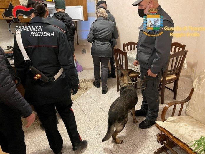 finanza carabinieri Reggio Emilia