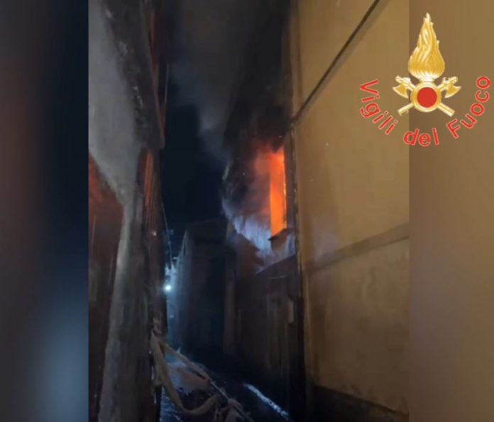 incendio a Longobucco