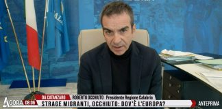 Naufragio migranti a Cutro, Occhiuto ad Agorà: “Spero in una presa coscienza dell’UE”