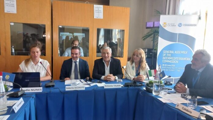 Occhiuto Tajani intermediterranea