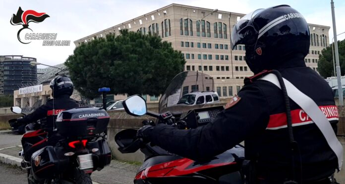 Blitz carabinieri Reggio Calabria