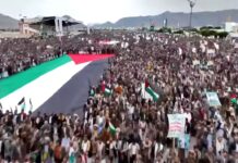 In molte città del mondo in migliaia protestano contro il genocidio a Gaza