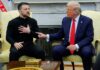 Trump a Zelensky: “Smettila di colpire raffinerie russe. E’ ora di elezioni in Ucraina”