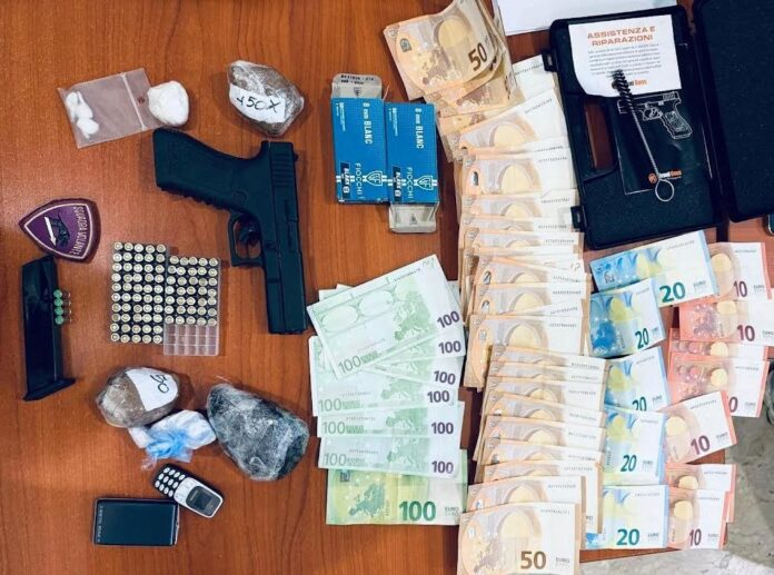 droga armi denaro polizia cs
