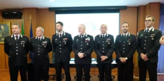 Arrivati nuovi ufficiali al Comando Carabinieri della provincia di Cosenza