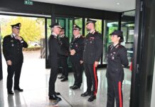 Visita del comandante della Legione Calabria ai Carabinieri di Cosenza