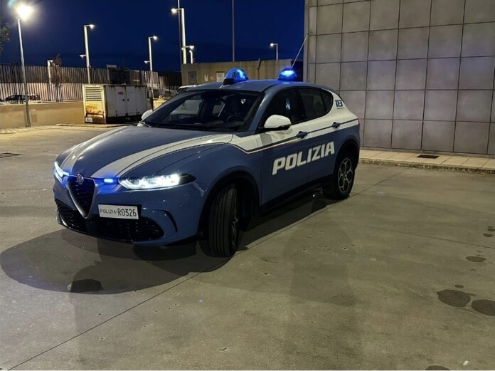 Auto polizia Crotone