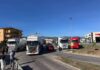 Caro carburante, presidio dei Tir a Cosenza: “Calmierare i prezzi del gasolio”
