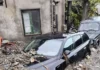 Maltempo nel reggino, danni e frane con auto sommerse da fango e detriti
