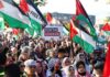 In migliaia in piazza in tutta Europa per chiedere la fine del genocidio israeliano a Gaza