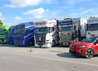 Proteste Tir, Fedralog sospende i blocchi dell’autotrasporto in Calabria