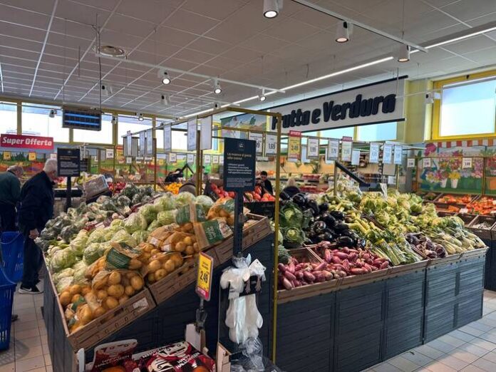 reparto frutta eurospin cs